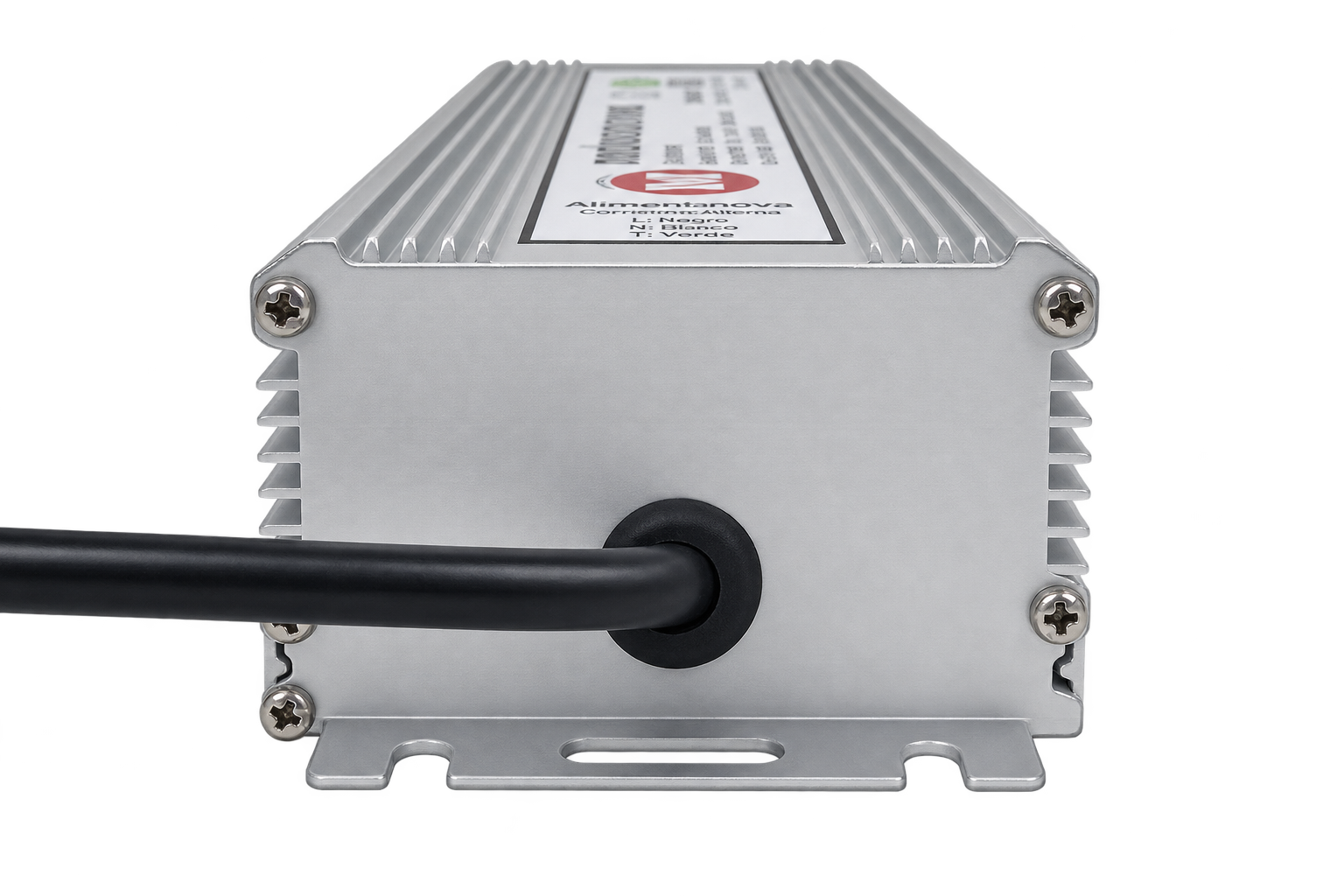 Fuente de poder LED 12V 100W MLD-N-12100SA - conexión de entrada